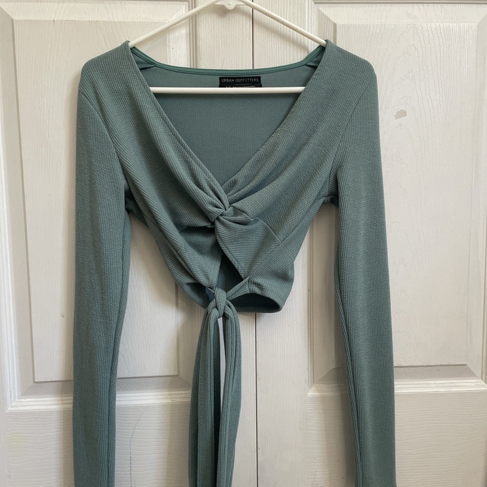 Long sleeve cropped shirt from urban outfitters